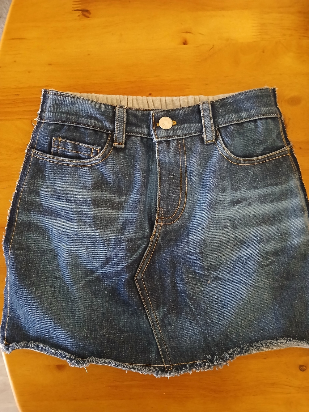 Flowers by Zoe Girls Blue Denim Skirt